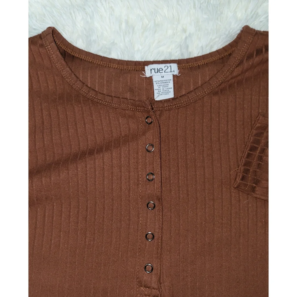Rue21 Brown Bodysuit - Picture 4 of 5